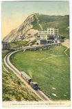 Postkarte mit: Z&uuml;ge -  